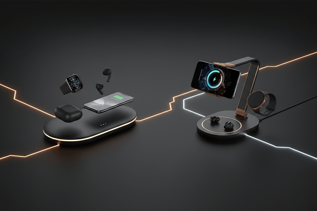 Charging and power accessories including power banks, wireless chargers, and portable power solutions from Tech Chaos