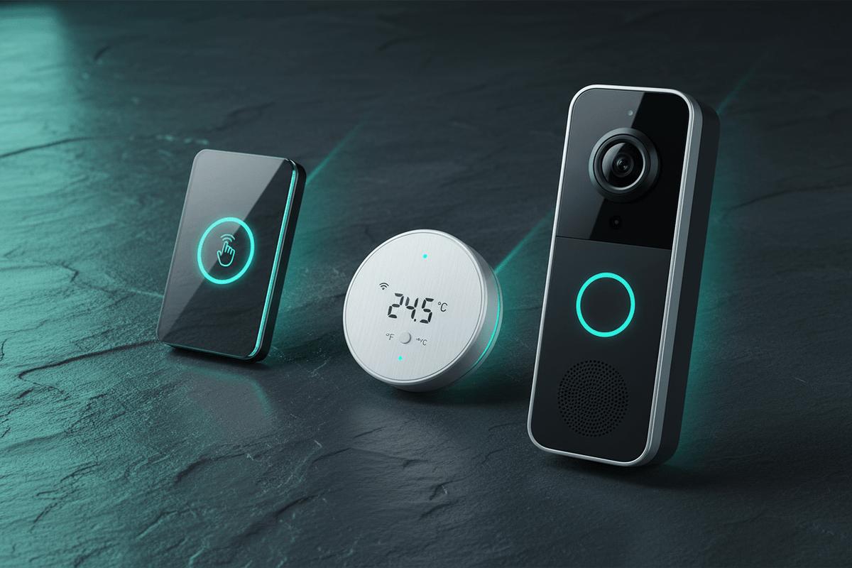 Smart home technology including connected devices, smart appliances, sensors, and home automation products from Tech Chaos