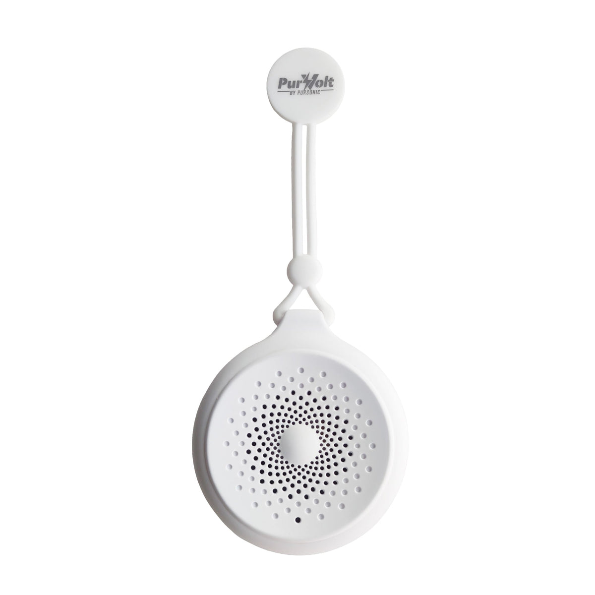 White Purifiit shower filter on a white background