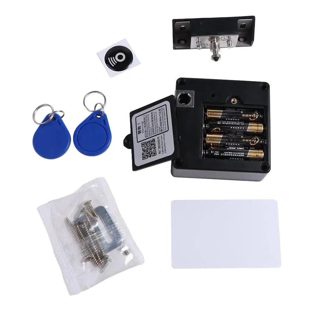 Electronic Smart Drawer Lock IC card Easy To Install RFID smart lock Convenient Safe Hidden Cabinet Lock Home