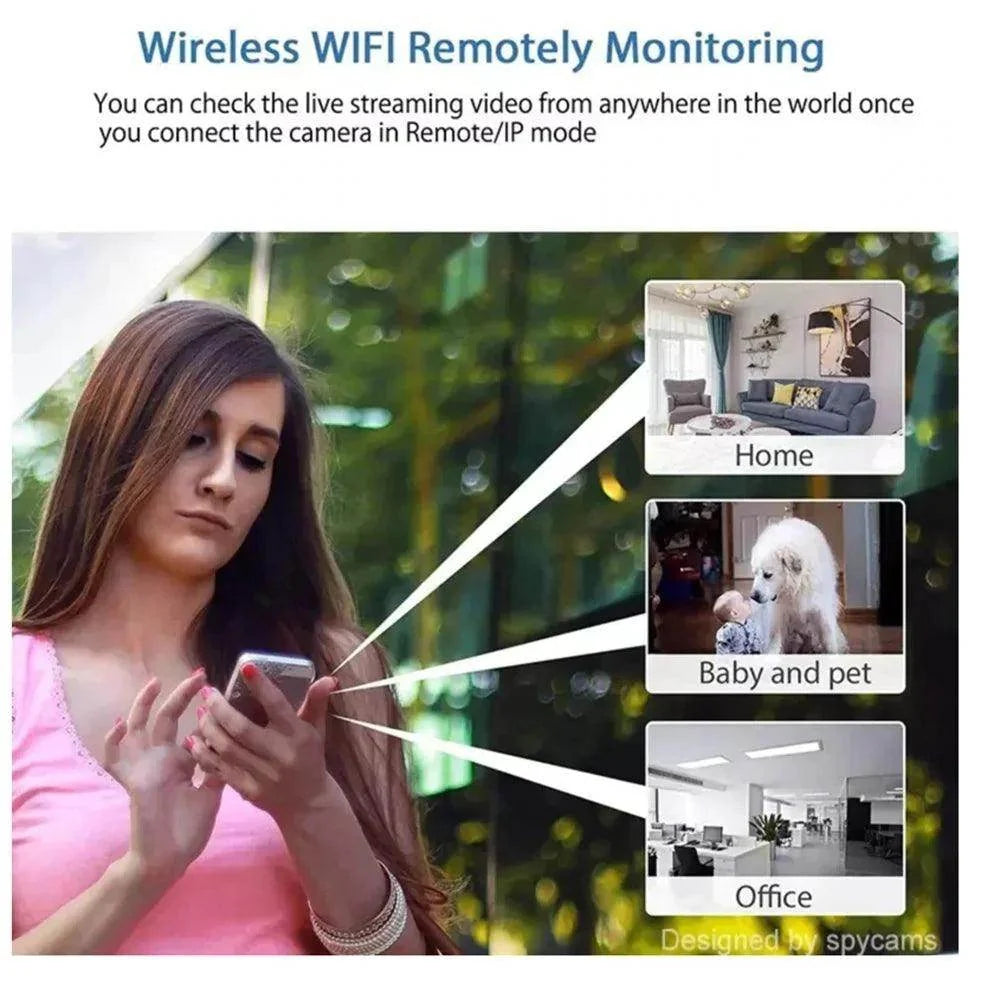 Mini WiFi Security Camera with Night Vision