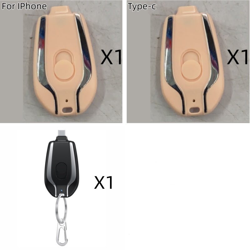 Mini Keychain Power Bank 1500mAh