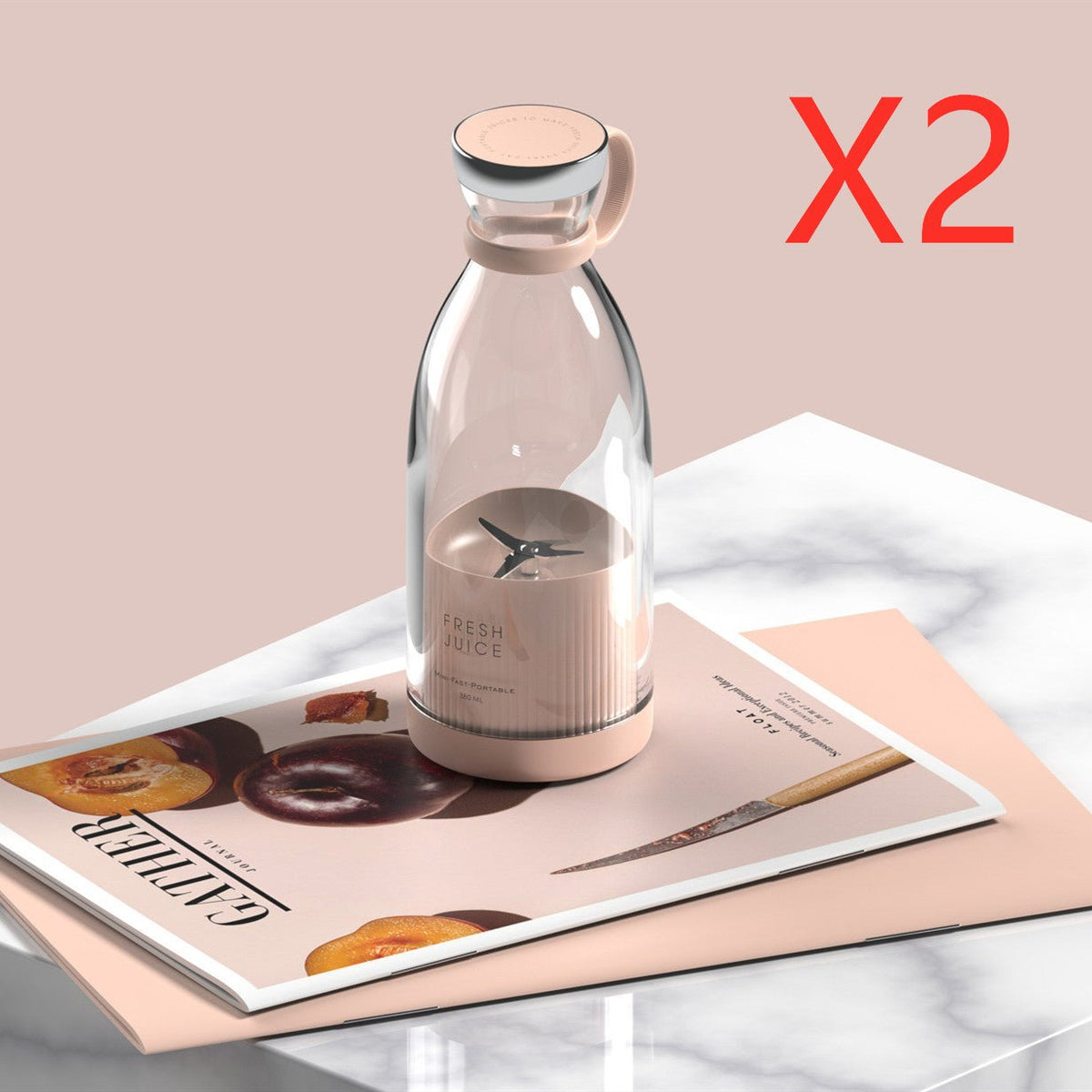 350mL USB Rechargeable Portable Blender & Juicer