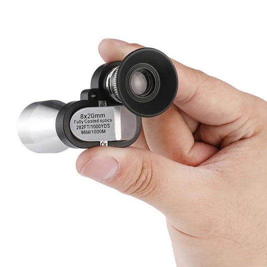 8X Pocket Zoom Monocular Telescope