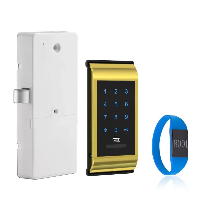 Intelligent Keypad RFID Electronic Cabinet Locker Sauna Lock for Home Gym School Spa Cabinet Door