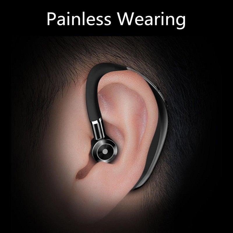 Wireless Earphones With Microphone For All Smartphones, Hands-free Sports Headphones with Bluetooth Connection and Microphone